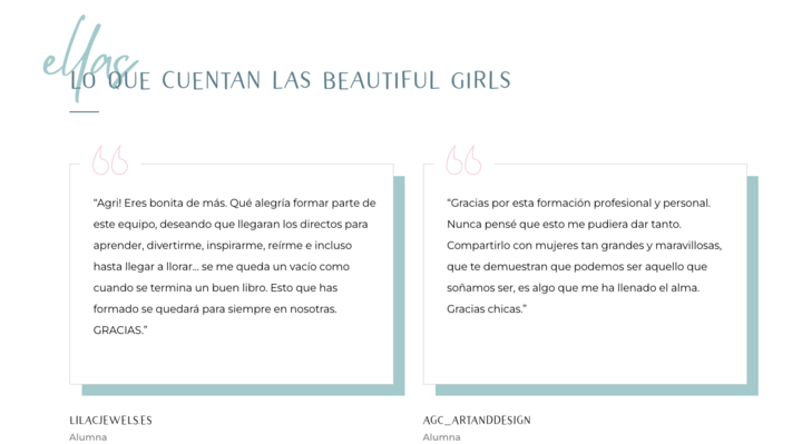 testimonios my beatifull academy