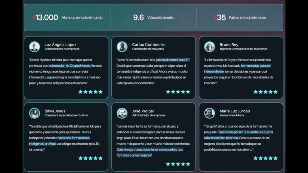 testimonios trading heroes